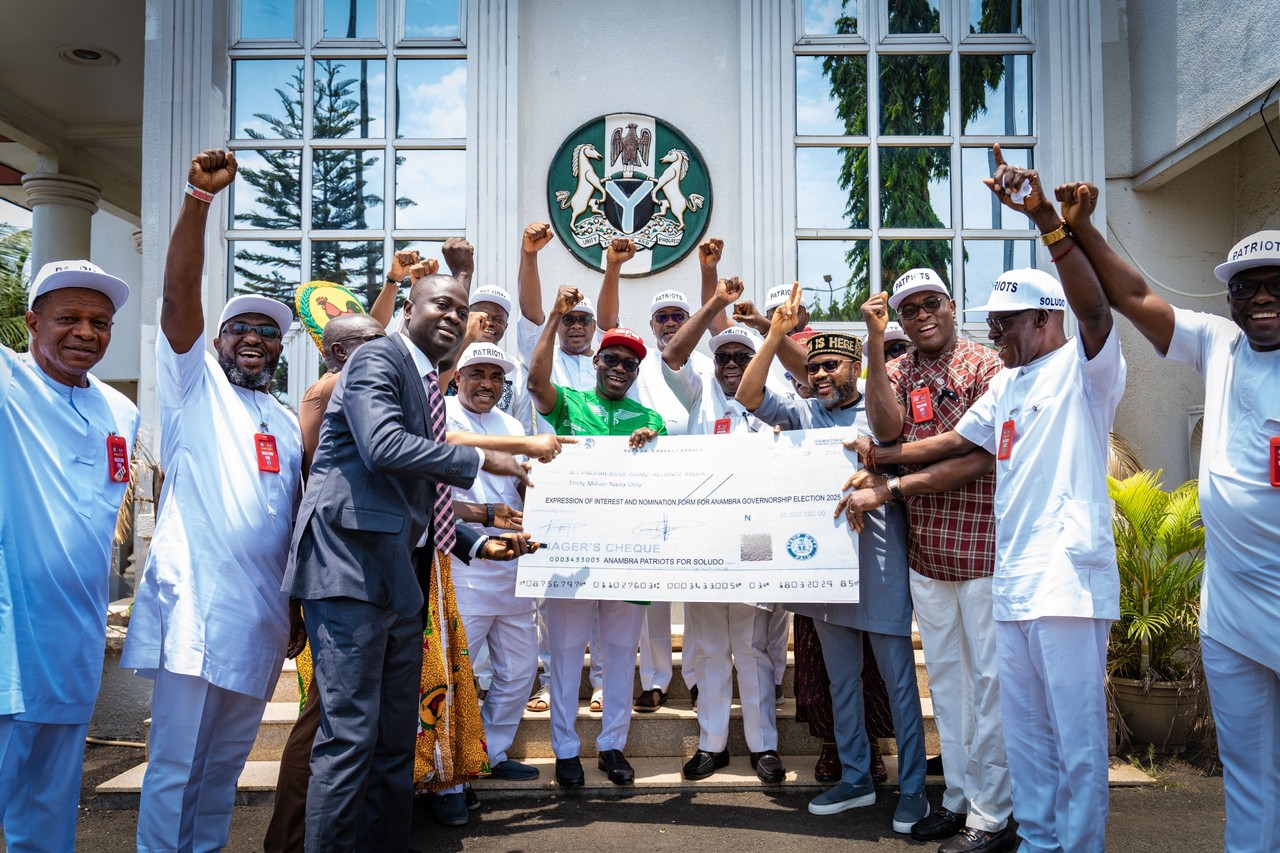 Massive Boost for Soludo’s 2nd Term Bid as Anambra Patriots Donate ₦30 Million for Nomination Form