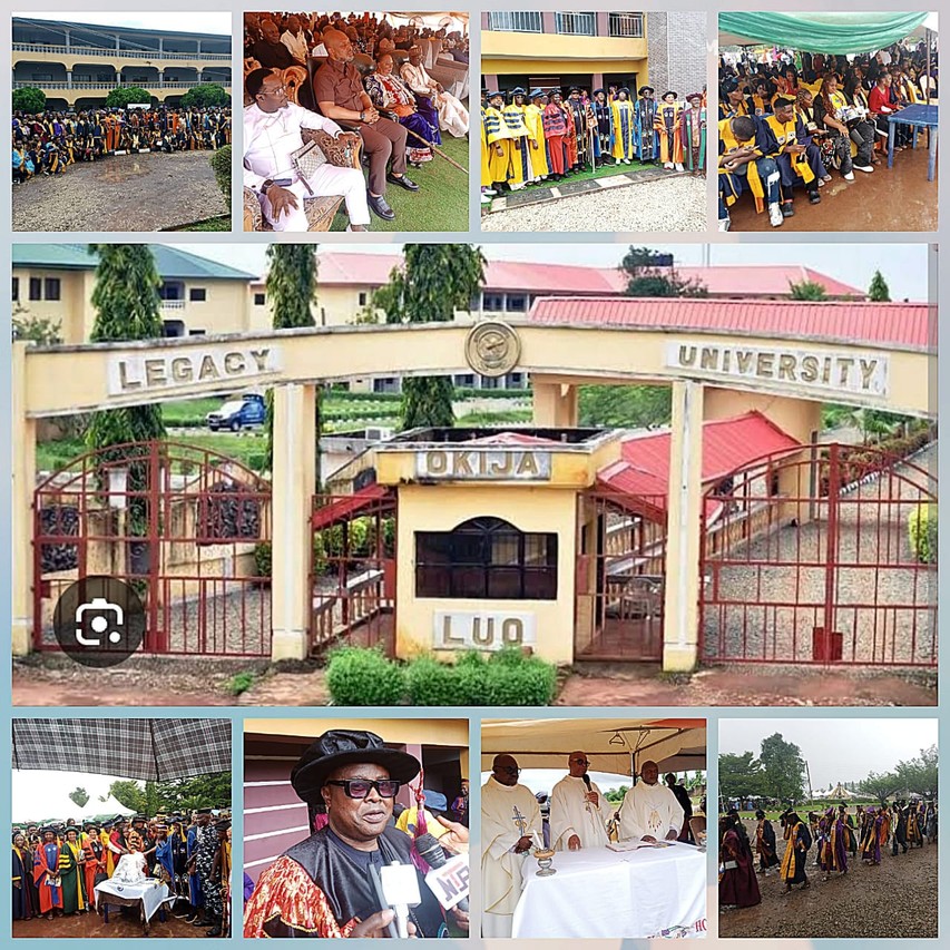 Legacy University Okija Celebrates 9th Matriculation, Targets Faculty of Medicine