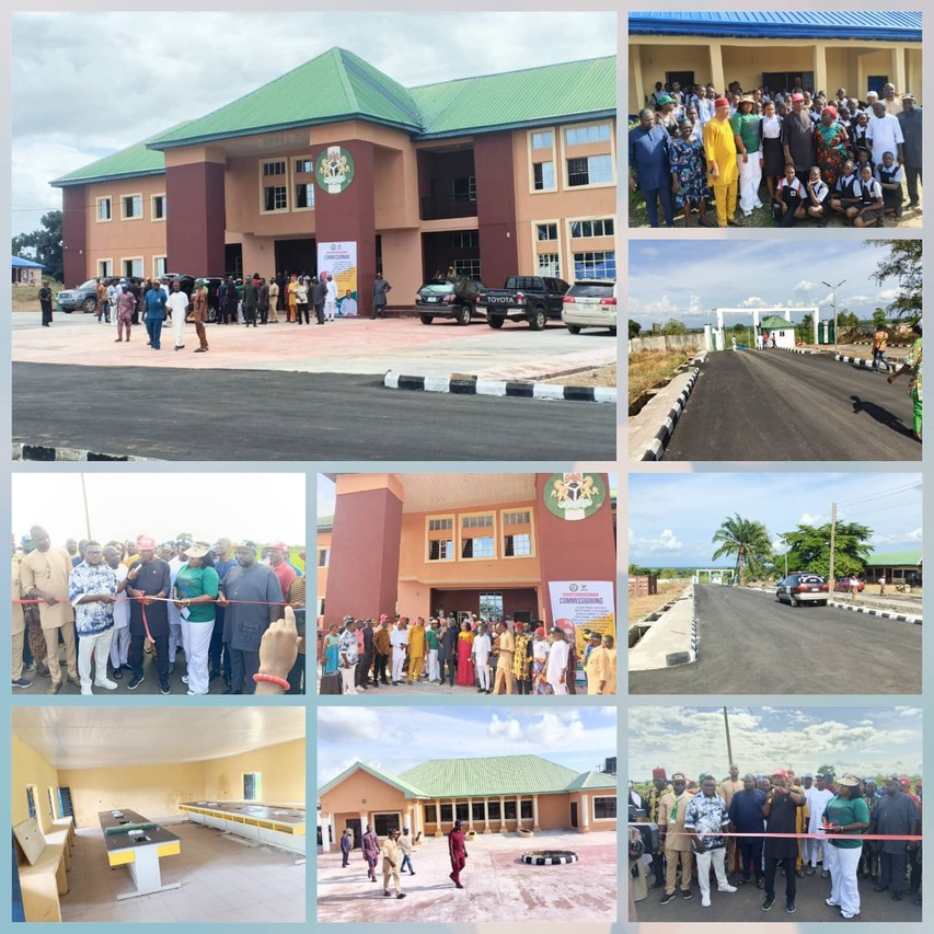 Jubilation in Ayamelum as Ofumelu Unveils Roads, School Laboratory, Legislative Complex, Solar Streetlights, Others