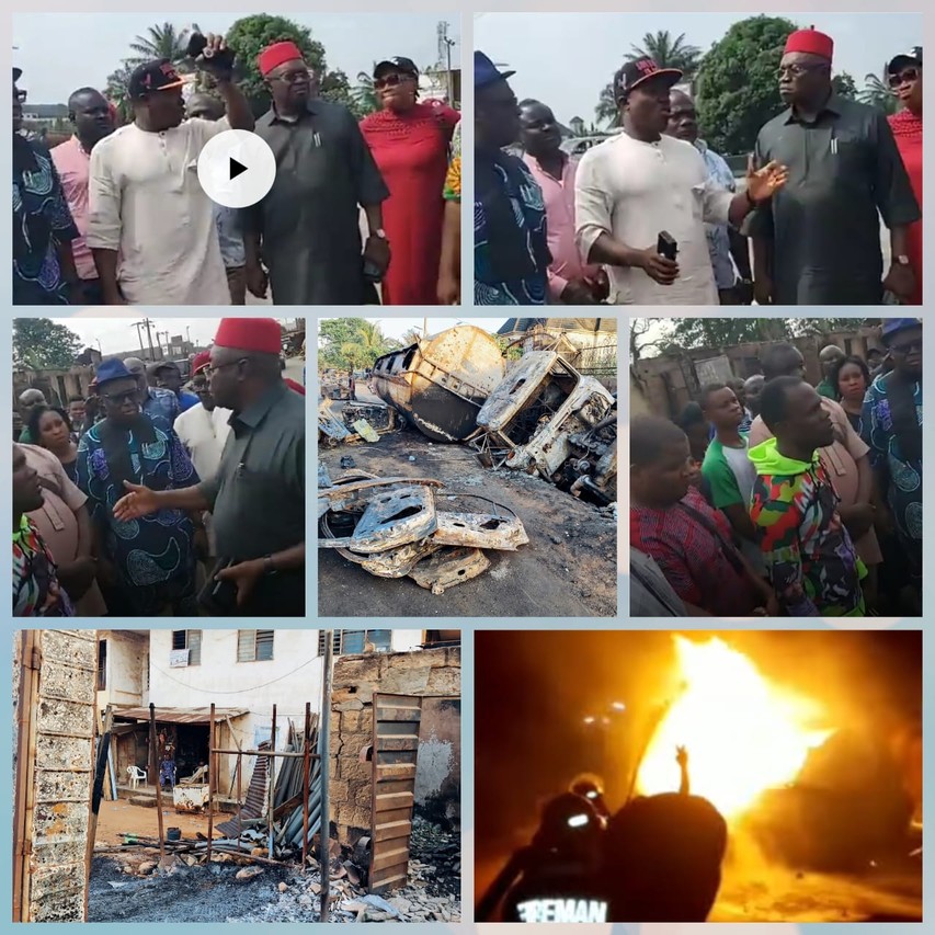 “Life Is Greater Than Wealth” — Senator Nwachukwu Encourages Victims of Anambra Tanker Explosion, Pledges Personal, Govt Support (Video)