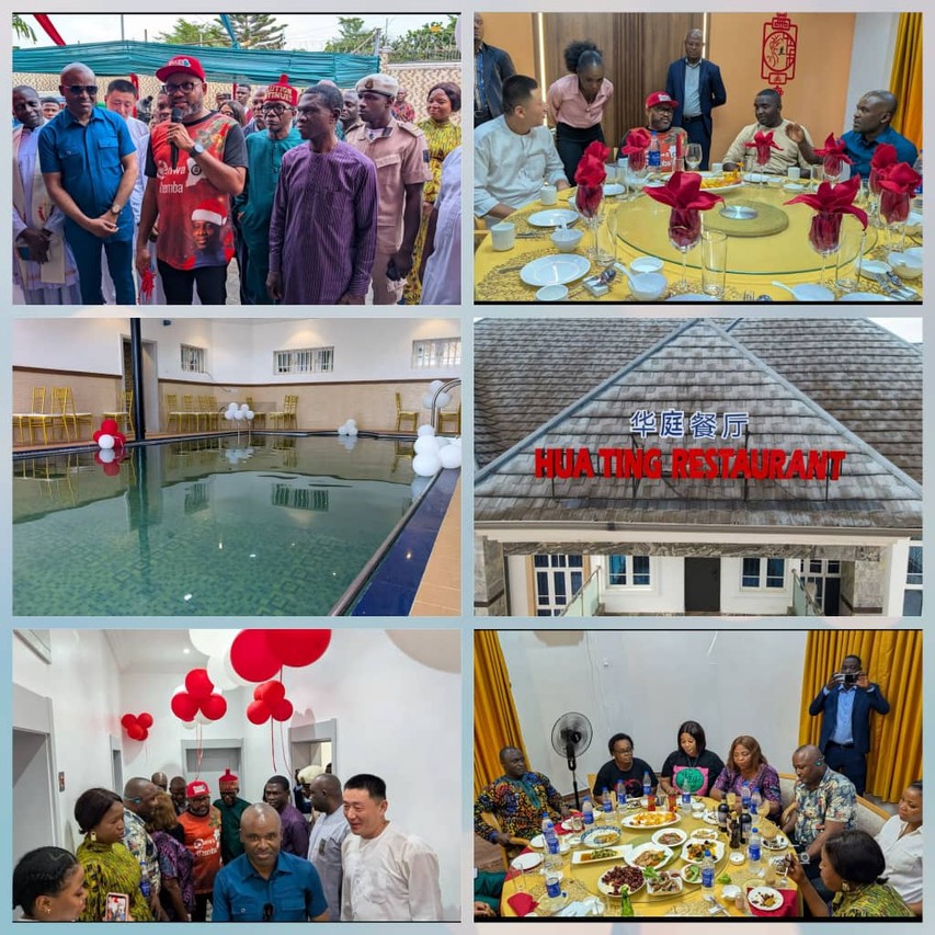 New Chinese Restaurant, Hua Ting, Commissioned in Anambra