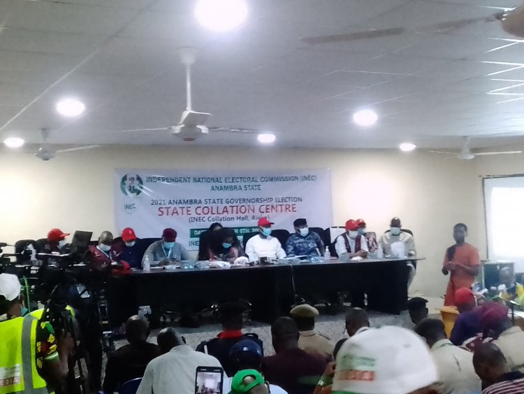 INEC's Final Result for 2021 Anambra Governoship Election: See Total Vote Polled By Each Party