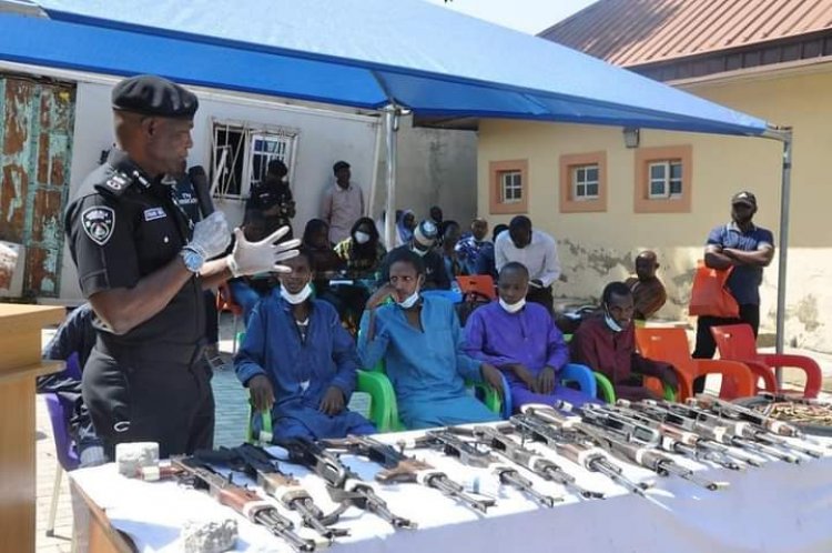 Police Harvest More Suspected Criminals , Recover Sophisticated Firearms
