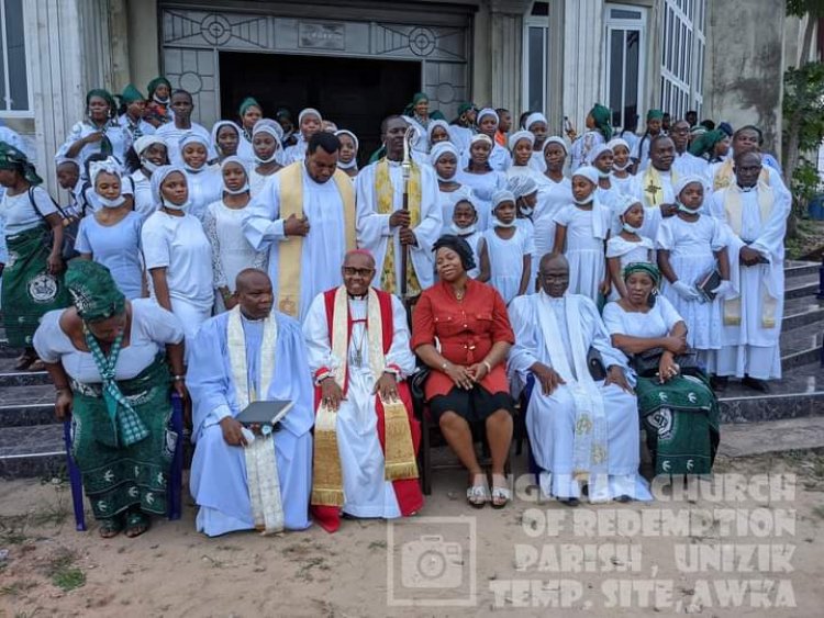 In Awka, Archbishop Ibezim Confirms 54, Admits 49 into Women's Guild and Men's Fellowship
