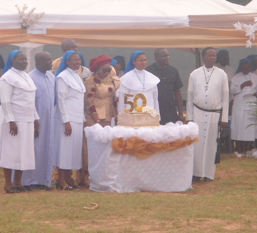 Bishop Okeke Urges DDL Sisters to Continue to Say Yes to Divine Spouse as Congregation Marks 50